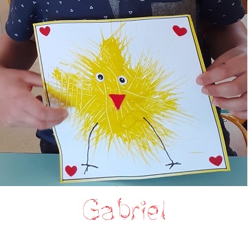 Défi n°8 de Céline : La carte petit poussin - Ecole primaire Léo ...