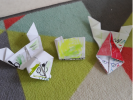 Johan origami grenouilles
