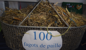100 fagots de paille