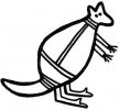 dessin kangourou
