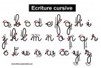ecriture cursive