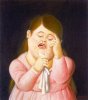 Fernando Botero Woman crying2 1998 BLOG