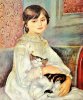 l enfant au chat Auguste Renoir