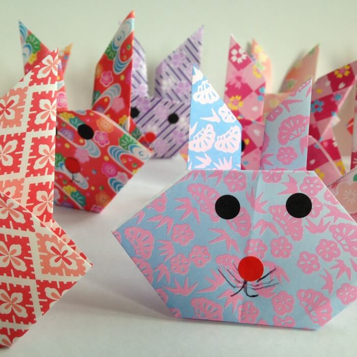 Arts Plastiques Origami De Paques Ecole Nadaud Chateauneuf