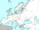 états européens CARTE vierge