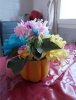 le bouquet de fleurs de Manon