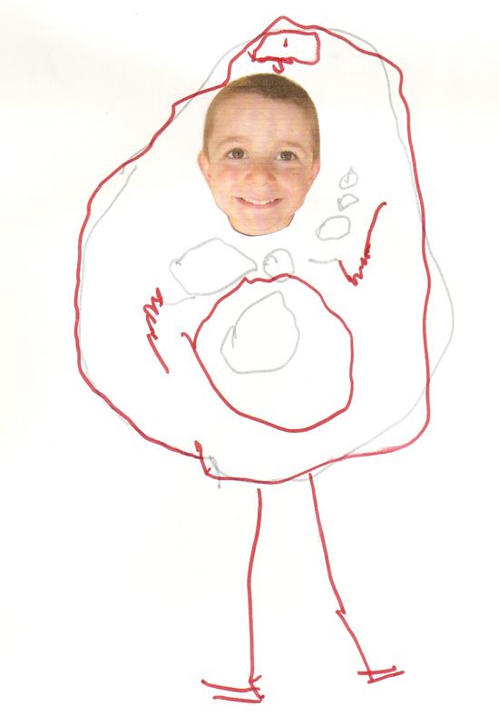 Concours de dessin de l'apprenti Père Noël RPI Chatain Genouille Surin