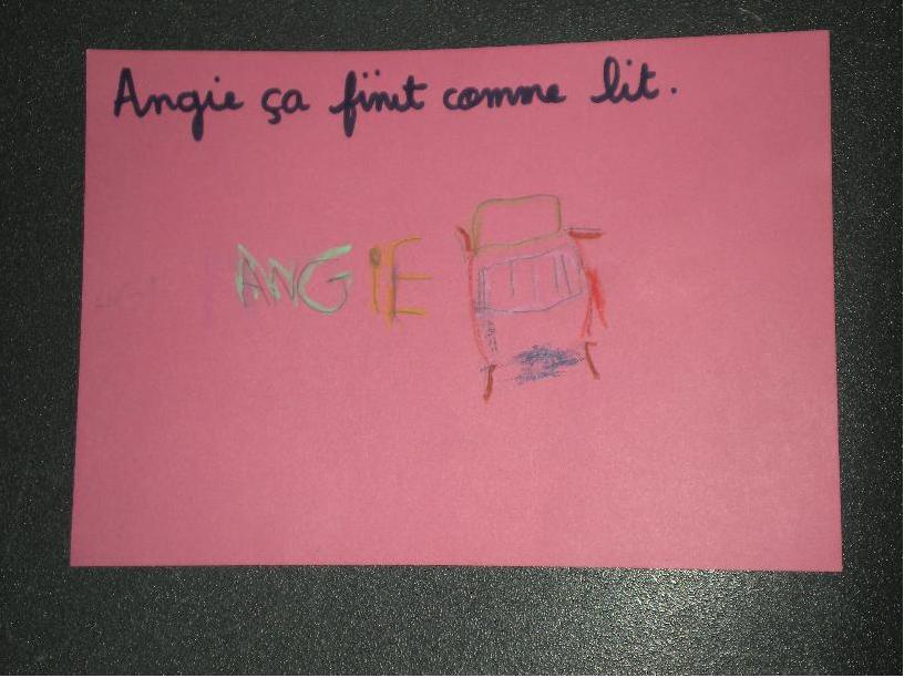 Des rimes avec les prénoms Le RRS de RoumazièresLoubert