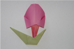 ORIGAMI LILY ROSE 1
