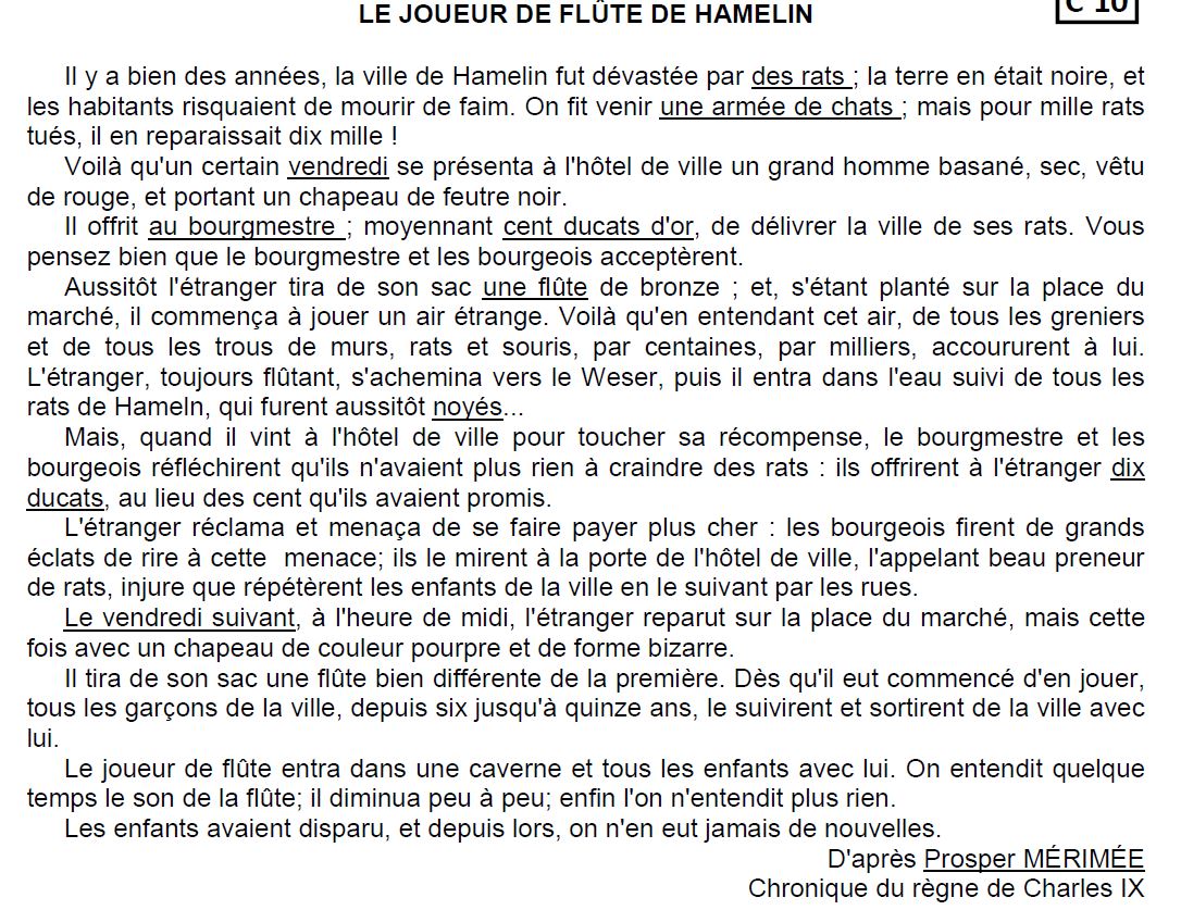 CM1 Vendredi 10 avril - Ecole C. Freinet - Soyaux