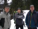 nos trois guides Boris Bernard et Sylvain