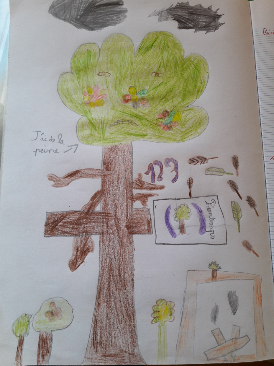 Illustration Chanson Des Escargots Qui Vont à L Enterrement Illustrations de poésies 2019/2020 - Ecole Wilson - Saint Maixent l'Ecole